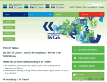 Tablet Screenshot of bvs.ch